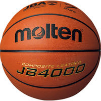 モルテン バスケットボール７号球 検定球 ＪＢ４０００ B7C4000 1個（直送品）