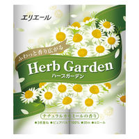 トイレットペーパー 4ロール入 パルプ 3枚重ね 30m エリエール ハーブガーデン ナチュラルカモミールの香り 1パック 大王製紙