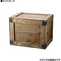 ダンデライオン　A梱包BOX　(M)　ライトオーク　119-10114　1台（直送品）