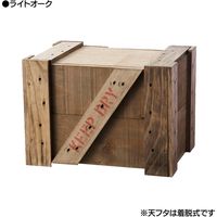 ダンデライオン　B梱包BOX　(M)　ライトオーク　119-10106　1台（直送品）