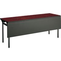 【設置込】コクヨ 会議用テーブル KT-500 折畳み 幕板・棚付 角脚