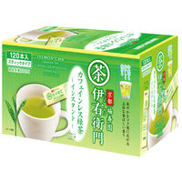 【水出し可】宇治の露製茶 伊右衛門 インスタントカフェインレス緑茶スティック 大容量
