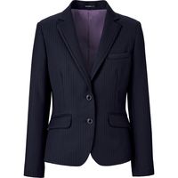 ボンマックス BONOFFICE ジャケット ネイビーＸパープル ２１号 AJ0273-28-21（直送品）