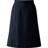 ボンマックス BONOFFICE Aラインスカート ブラックＸブルー １１号 AS2324-30-11（直送品）