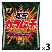 湖池屋 スティック 海苔カラムーチョ スパイシーのり味 3袋 お菓子 スナック菓子