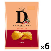 【アウトレット】カルビー デリッシュタイム スパイシーチリ味 50g 6袋 お菓子 スナック菓子 ポテトチップス