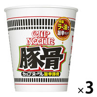 カップ麺　カップヌードル　旨辛豚骨　82g　1セット（3食）　日清食品