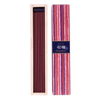 日本香堂 かゆらぎ お香 石榴 スティック型 40本入 (香立付) 6個セット 178132 1セット(6個)（直送品）