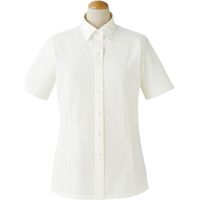 セロリー Selery 半袖ブラウス シャンパンホワイト １７号 S-37054（直送品）