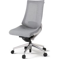 【組立設置込】イトーキ アクトチェア ハイバック メッシュ ランバー付 肘無 アルミ脚 ナイロンキャスター ハンガー付 灰×ホワイトグレーＴ 1脚（直送品）