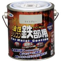 アサヒペン 油性シリコン鉄部用 0.7L ライトグレー AP9010750 1缶（直送品）