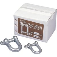 三共コーポレーション HHH NS22 ネジ シャックル シロ 22　1個（直送品）