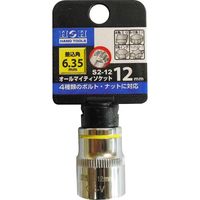 三共コーポレーション H&H オールマイティーソケット2分角 S2-12 #819212 1個（直送品）