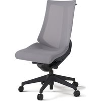 【組立設置込】イトーキ アクトチェア ハイバック メッシュ ランバー無 肘無 樹脂脚 ウレタンキャスター ハンガー付 黒×ライトグレーＷ 1脚（直送品）