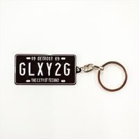 ブレイス USAナンバーキーチェーンGLXY2G USA-002 1枚（直送品）