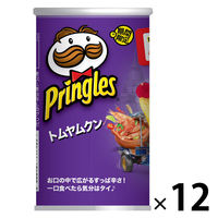 【アウトレット】ケロッグ プリングルズ トムヤムクン 1セット（53g×12個）