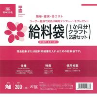 日本法令 給与袋（２袋セット） 給与9(2S) 1冊（取寄品）