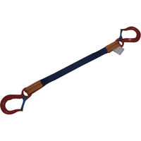 シライ ベルトスリング 金具付きシグナルスリング[[R上]] KSFF 1.0トン 長さ1.5m KSFF-1X1.5 1本（直送品）