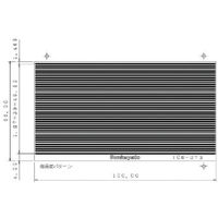 サンハヤト シール基板 1.27mmピッチFPC・FFCコネクタ用 ICB073 1枚 816-3102（直送品）