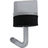 ダイドーハント ポリカワンタッチフック クリアー 21mm 00032485 1袋(10本) 821-8446