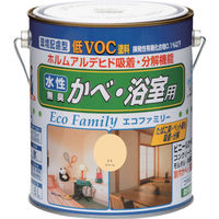 ニッペホームプロダクツ ニッぺ 水性エコファミリー 1.6L クリーム HUM004ー1.6 4976124050459 1缶（直送品）