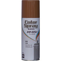 ニッペホームプロダクツ ニッぺ 水性カラースプレー ベーシック 400ml ライトカーキー HKU013 4976124266126 1本（直送品）