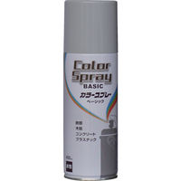 ニッペホームプロダクツ ニッぺ 水性カラースプレー ベーシック 400ml グレー HKU022 4976124266218 1本（直送品）