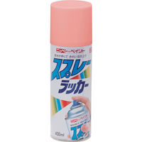ニッペホームプロダクツ ニッぺ スプレーラッカー 400ml ピンク HPS0WA 4976124252709 1本 818-0036（直送品）