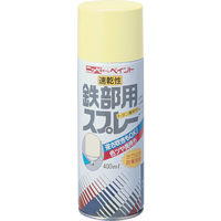 ニッペホームプロダクツ ニッぺ 鉄部用・トタン屋根用スプレー 400ml クリーム HR3107 4976124300707 1本（直送品）