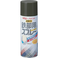 ニッペホームプロダクツ ニッぺ 鉄部用・トタン屋根用スプレー 400ml ブラック HR3113 4976124301209 1本（直送品）