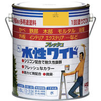 ニッぺ 水性フレッシュワイド 1.6L イエロー HTA104ー1.6 4976124024429 1缶(1600mL)（直送品）