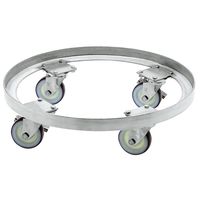 オオモリ タンク運搬台車(ゴム) 1025-09 1台（直送品）