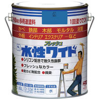 ニッペホームプロダクツ ニッぺ 水性フレッシュワイド 1.6L ブルー HTA113ー1.6 4976124025327 1缶（直送品）