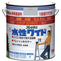 ニッぺ 水性フレッシュワイド 3.2L シルバーグレー HTA121ー3.2 4976124026133 1缶(3200mL)（直送品）