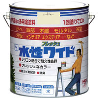 ニッぺ 水性フレッシュワイド 3.2L ソフトアイボリー HTA139ー3.2 4976124027932 1缶(3200mL)（直送品）