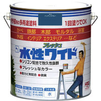 ニッペホームプロダクツ ニッぺ 水性フレッシュワイド 3.2L インディゴブルー HTA160ー3.2 4976124030031 1缶（直送品）