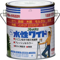 ニッペホームプロダクツ ニッぺ 水性フレッシュワイド 0.7L ピンク HTA184ー0.7 4976124033339 1缶（直送品）