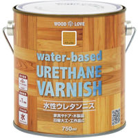 ニッペホームプロダクツ ニッぺ 水性ウレタンニス 750ml ナチュラル 300N021-750 1缶 859-8400（直送品）