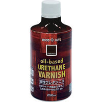 ニッペホームプロダクツ ニッぺ 油性ウレタンニス 250ml ウォルナット 300N044ー250 4976124516436 1本（直送品）
