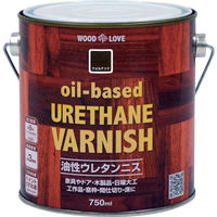 ニッペホームプロダクツ ニッぺ 油性ウレタンニス 750ml ウォルナット 300N044ー750 4976124516535 1缶（直送品）