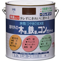 ニッぺ 水性つやありEXE 3.2L アイボリー HSU103ー3.2 4976124420337 1缶(3200mL)（直送品）