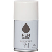ニッぺ ペンキュア SPRAY de PAINT 100ml ホワイト HB001ー100 4976124354007 1本（直送品）