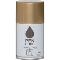 ニッぺ ペンキュア SPRAY de PAINT 100ml ゴールドメタリック HB011ー100 4976124354199 1本（直送品）
