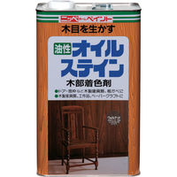 ニッペホームプロダクツ ニッぺ 油性オイルステイン 4L けやき HPB0R0ー4 4976124520426 1缶 859-8571（直送品）