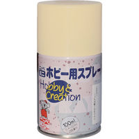 ニッペホームプロダクツ ニッぺ ミニホビースプレー 100ml ミルキーホワイト HR8231ー100 HR8231-100 1本 859-8647（直送品）