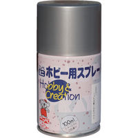 ニッペホームプロダクツ ニッぺ ミニホビースプレー 100ml シルバーメタリック HR8239ー100 4976124413711 1本（直送品）