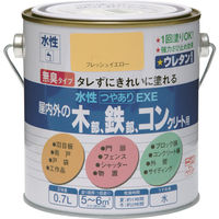 ニッペホームプロダクツ ニッぺ 水性つやありEXE 0.7L ダークグレー HSU117ー0.7 4976124421716 1缶（直送品）