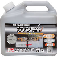 ニッペホームプロダクツ ニッぺ ガッツ モルタルNO.1 2kg グレー HYR002ー2 4976124146510 1缶（直送品）
