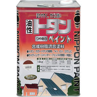 ニッペホームプロダクツ ニッぺ トタンつやありペイント 14kg コーヒーブラウン HYP003-14 1缶 859-9502（直送品）