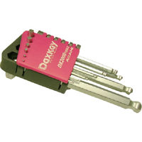 旭金属工業 ASH ショートボールダックスキー六角棒レンチセット9本組 DWS0910 1セット 816-5138（直送品）